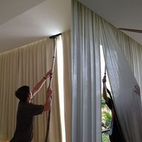 Lavanderia de cortinas